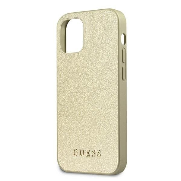 Guess Skal iPhone 12 Mini Iridescent - Guld Yellow