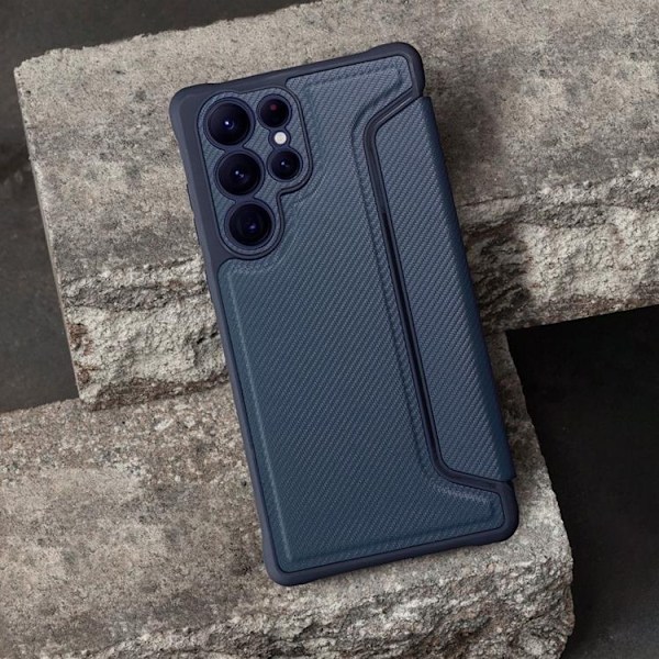 Galaxy A55 5G Plånboksfodral Razor - Blå