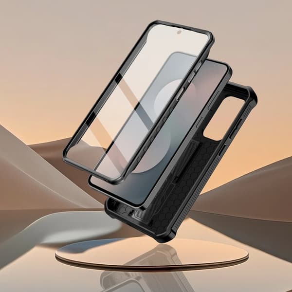 Tech-Protect Telefontaske til Galaxy S25 FE Kevlar Camplus - Sort Svart