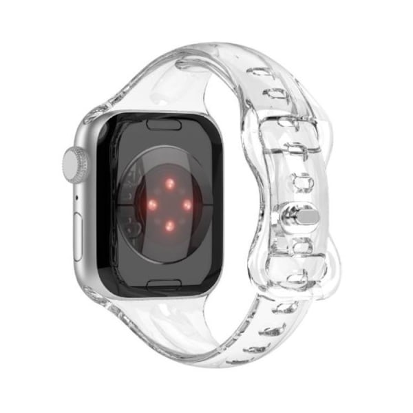 Apple Watch 4/5/6/7/8/SE (38/40/41mm) Slim Armband - Clear