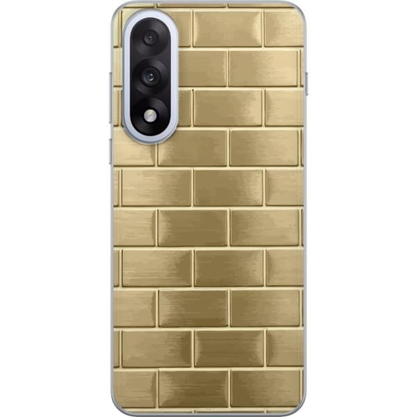 Telefontaske til Motorola Nord 5 med gyldne mursten