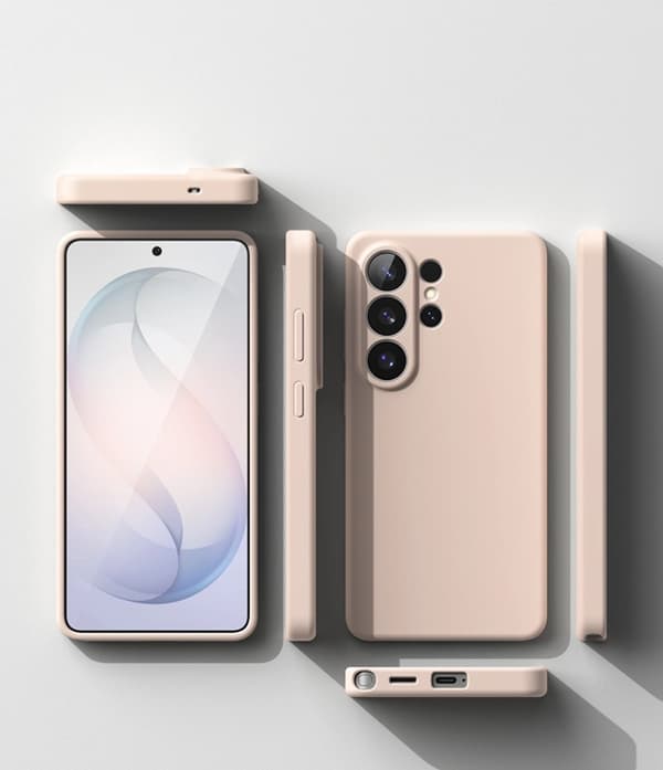 Ringke Mobilskal För Galaxy S26 Ultra Magsafe Silikon - Rosa Sand Rosa