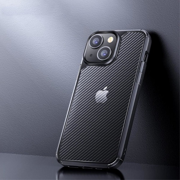 USAMS Armour Kuori iPhone 13 - Musta Black