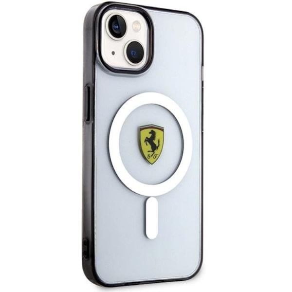 Ferrari iPhone 14 Plus Mobilskal Magsafe Outline - Transparent