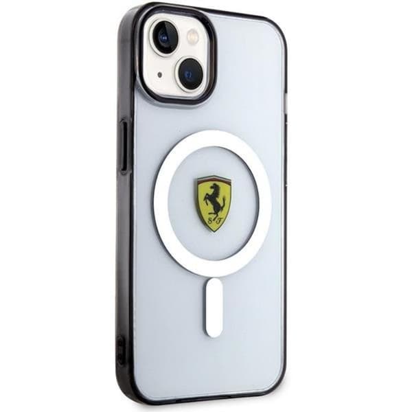 Ferrari iPhone 14 Plus Mobilskal Magsafe Outline - Transparent Transparent