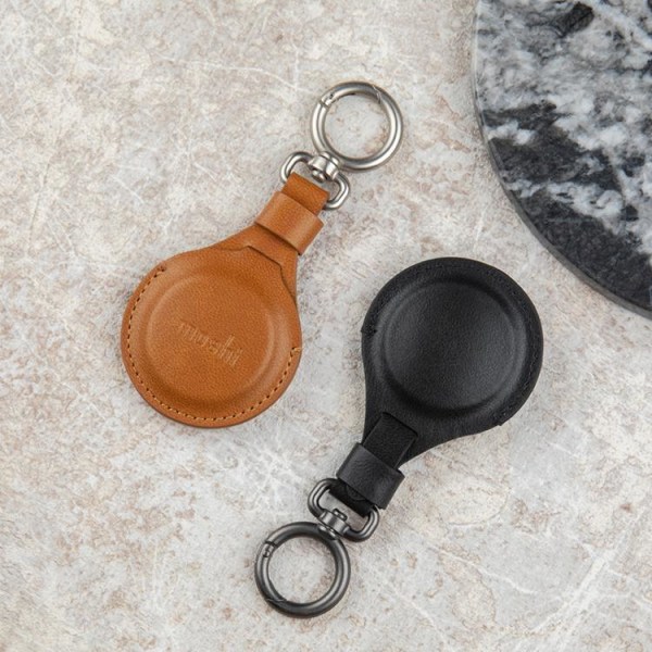 Moshi AirTag Key Ring - Brun