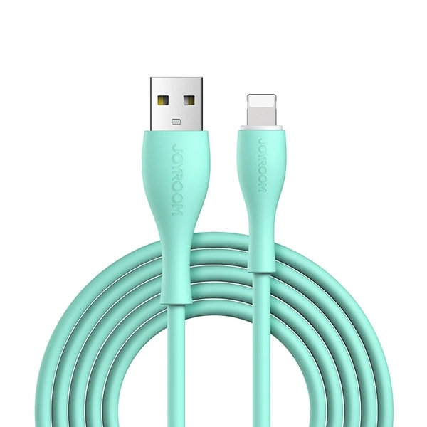 Joyroom USB-A Till Lightning Kabel 2m - Grön