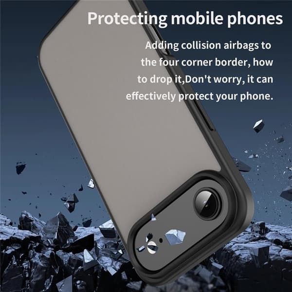 Mobilskal till iPhone Air Skin Touch Matte Svart