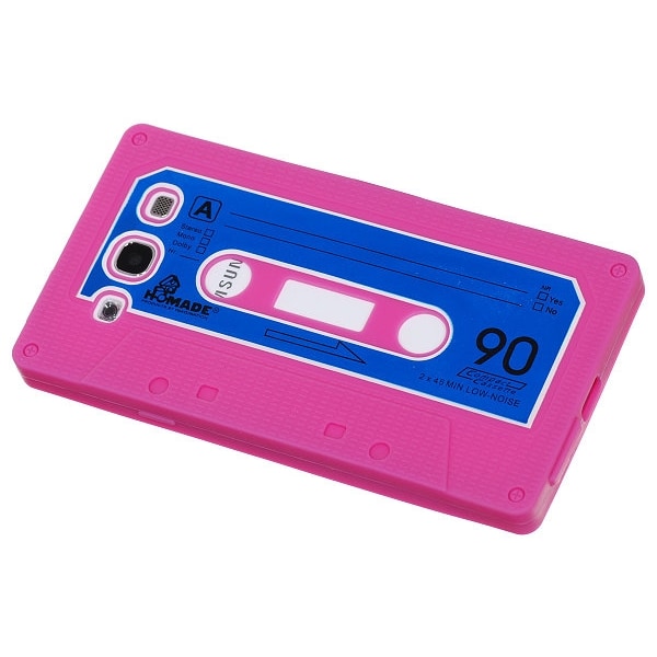 Cassette silikon skal till Samsung Galaxy S3 i9300 (Magenta)