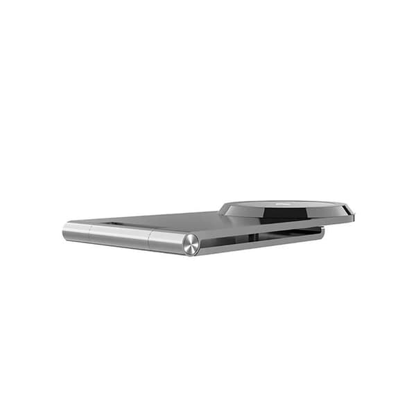 Forcell Qi2 15W MagSafe Trådløs Oplader Flip - Sølv Silver