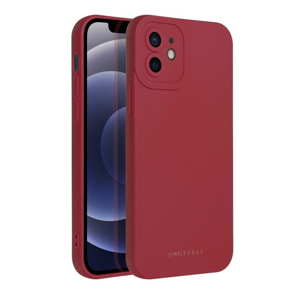 Roar Luna kotelo iPhone 12 Red -puhelimelle