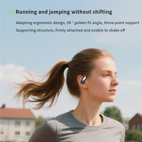 HTC OWS On-Ear Trådlösa Sport Hörlurar Bluetooth V6.0 NE30 - Silver Silver