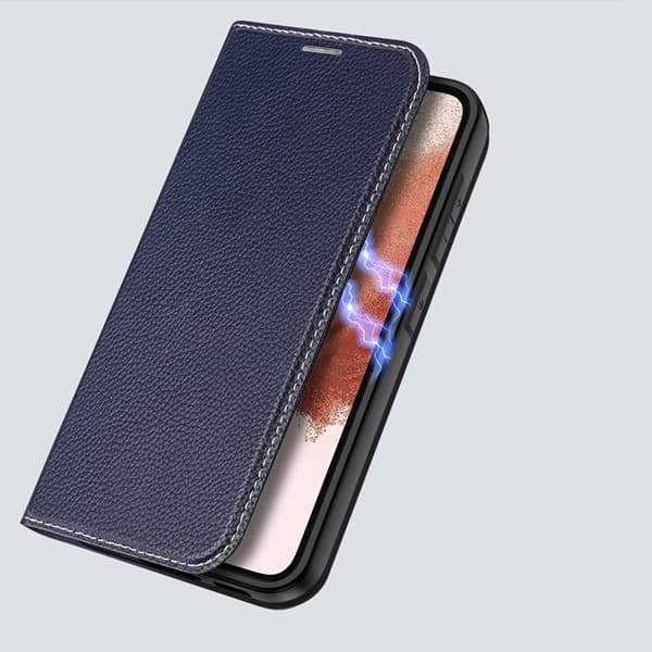 Dux Ducis Galaxy S23 Plus Plånboksfodral Skin X2 - Blå Blå