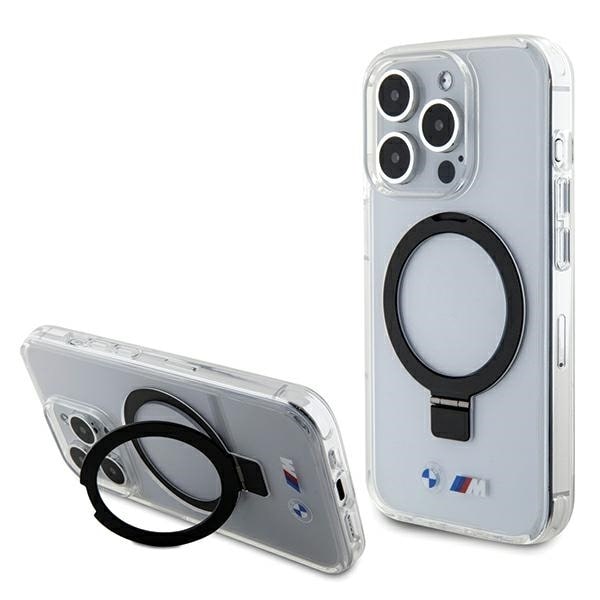 BMW telefontaske til iPhone 15 Pro MagSafe Ringstativ M Collection
