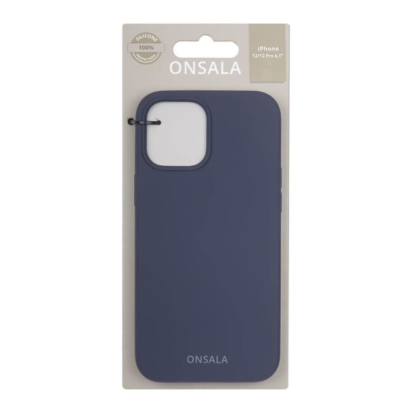 Onsala Mobilskal Silikon Cobalt Blue iPhone 12 & 12 Pro