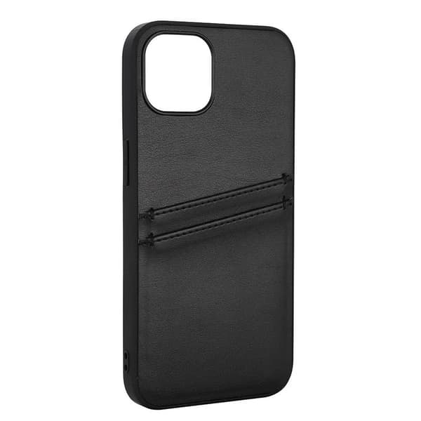 Buffalo iPhone 13 Skal Korthållare - Svart Black