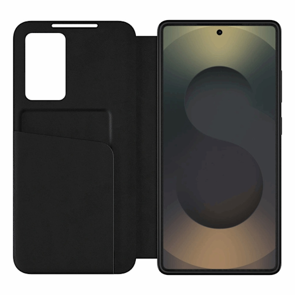 Tech-Protect Galaxy S25 Plus Plånboksfodral Smart - Matt Svart Svart