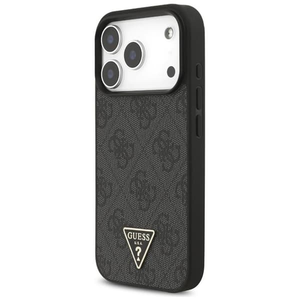 Guess Mobilskal till iPhone 17 Pro MagSafe 4G Strap Triangle Logo - Svart Svart