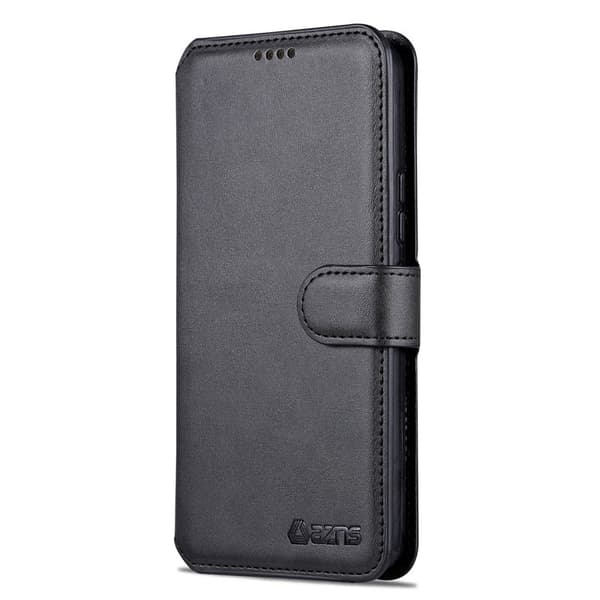 AZNS Samsung Galaxy A54 5G Plånboksfodral Konstläder - Svart