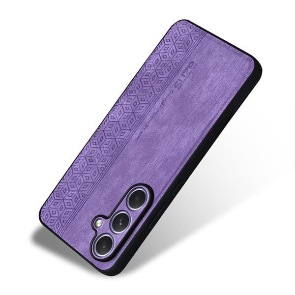 AZNS Samsung Galaxy S26 Plus Skal PU Läder Skydd - Lila