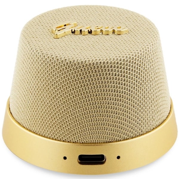 Guess Bluetooth Högtalare Magnetic Script Metal - Guld