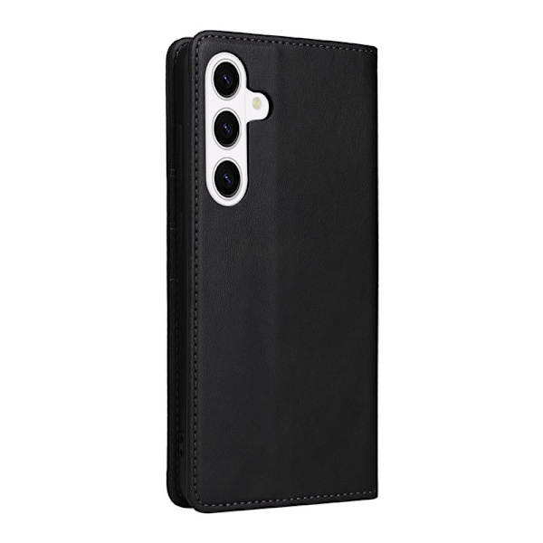 Plånboksfodral för Samsung Galaxy S26 RFID Blocking Konstläder - Svart