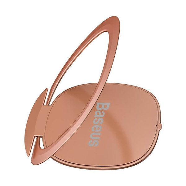 Baseus Ringhållare Ultra-Thin Self-adhesive kickstand - Rosa Pink