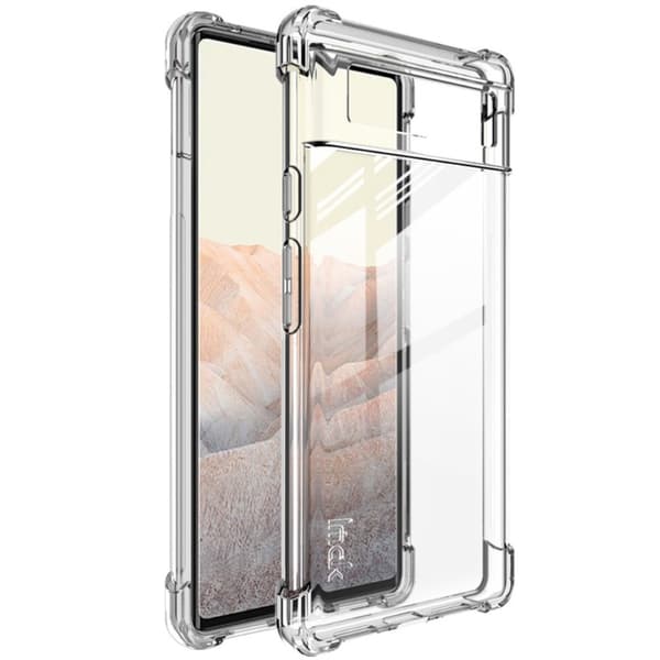 IMAK Flexible Skal + Skärmskydd Google Pixel 6 - Clear Transparent