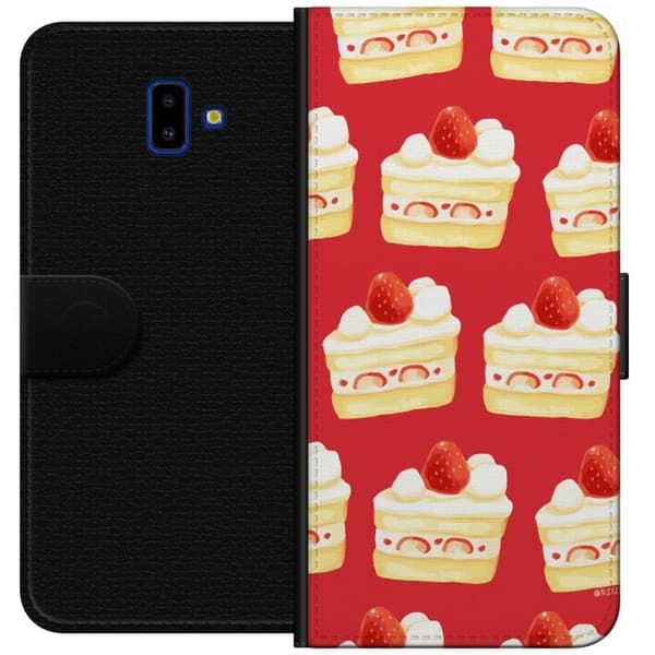 Pungcover til Samsung Galaxy J6+ med Kage