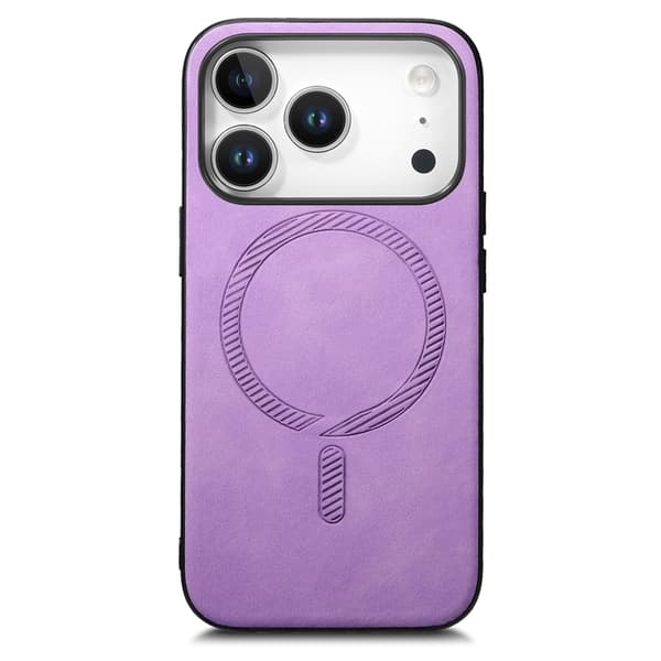 Mobilskal till iPhone 17 Pro MagSafe Skin-touch - Lila Lila