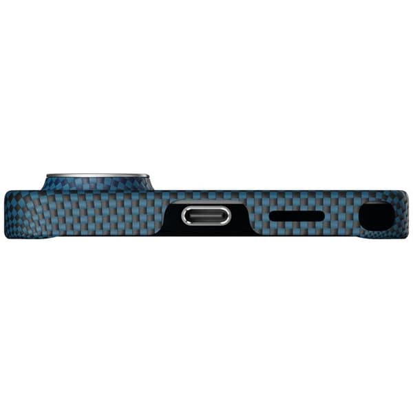 PITAKA Mobilskal För Galaxy S26 Ultra MagSafe Edge - Moonrise Blå