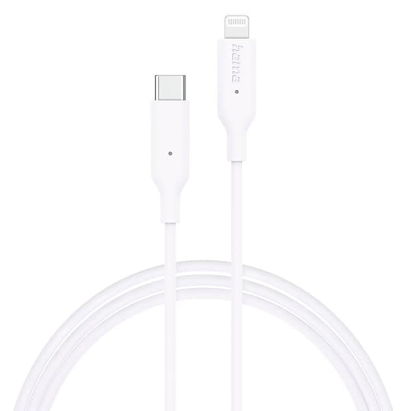 HAMA Opladningskabel USB-C til Lightning 1.0m Hvid