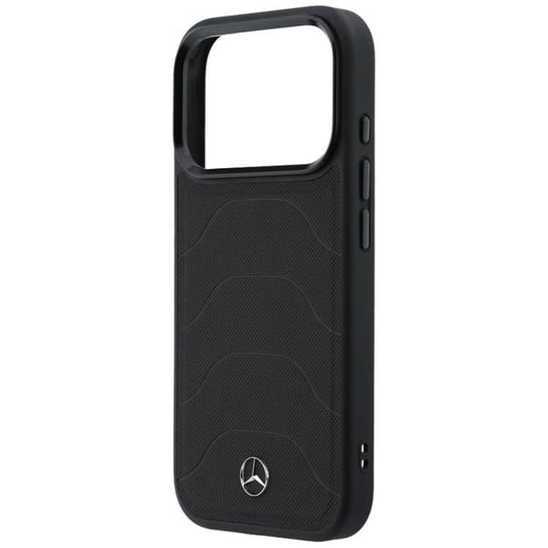 Mercedes Mobilskal För iPhone 17 Pro MagSafe Mesh with Bow Line - Svart