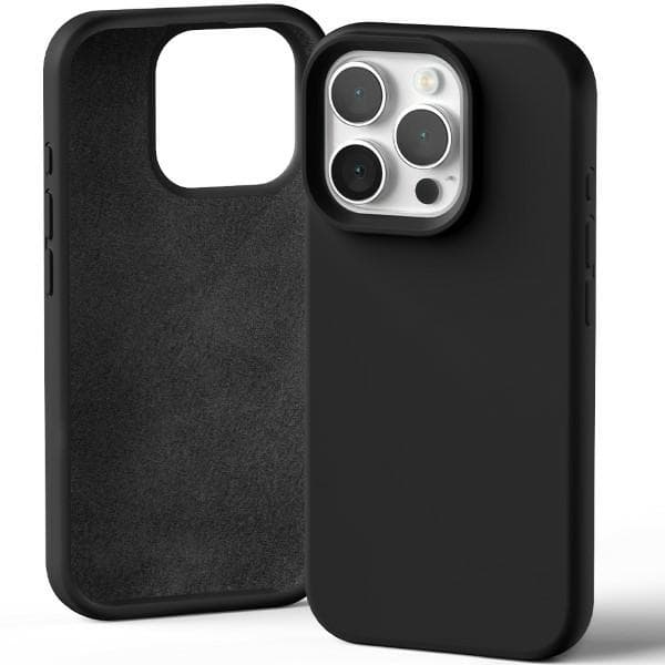 Mercury Mobilskal till iPhone 16 Pro Silikon - Svart Svart