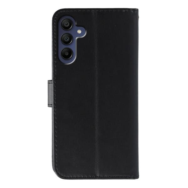 Samsung Galaxy S26 Plus Plånboksfodral Konstläder Flip med Rem - Svart