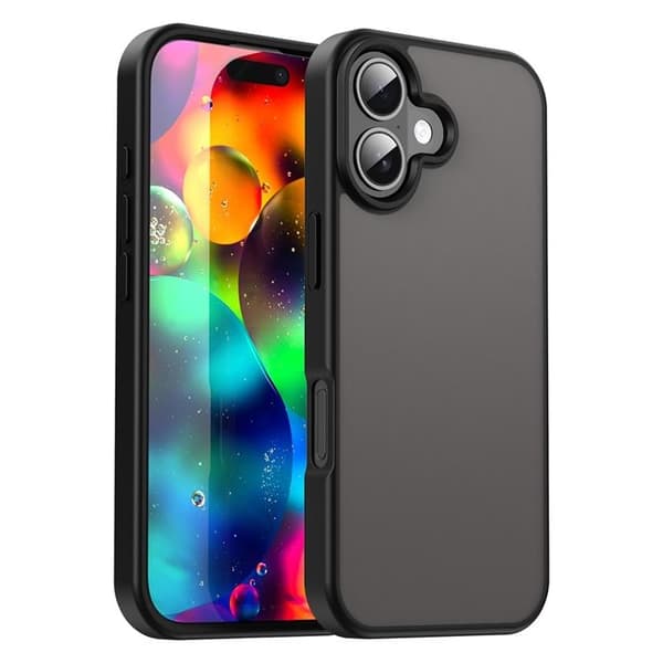 Mobilskal till iPhone 17 Skin Touch Matte Svart