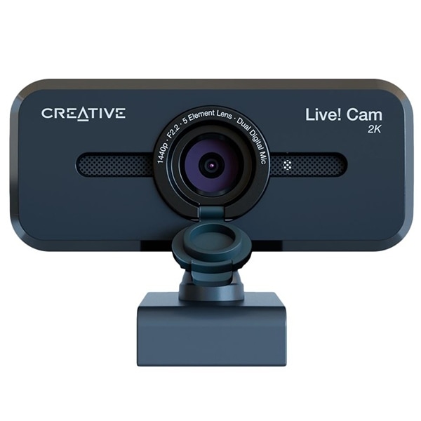 Creative Webbkamera QHD Sync V3 2K - Svart Svart