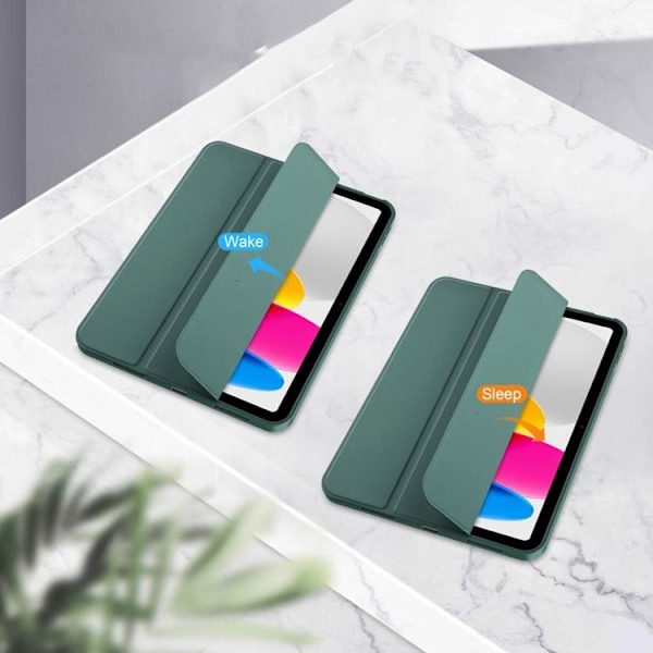 Tech-Protect iPad 10.9 (2022) Fodral med plats för pennna - Grön