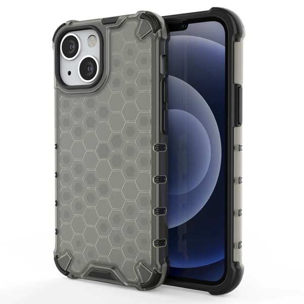 Mobilskal till iPhone 13 mini Honeycomb Armor - Svart Svart
