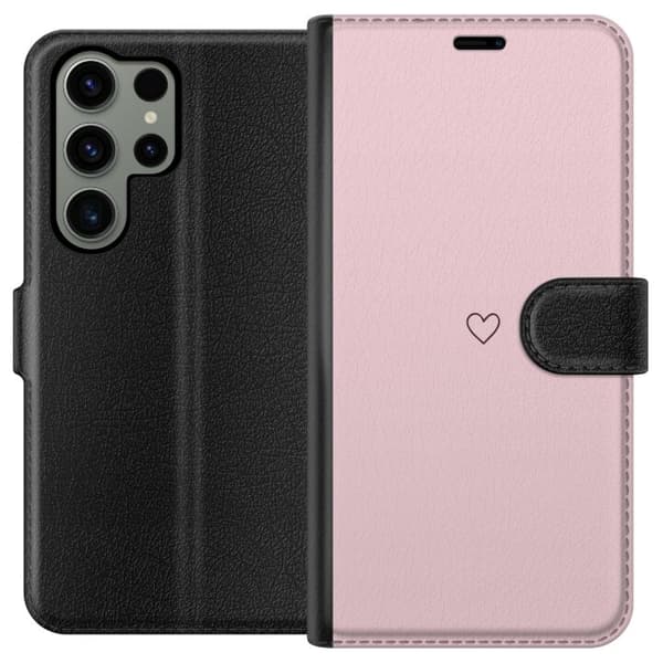 Plånboksfodral till Samsung Galaxy S23 Ultra med Litet Hjärta