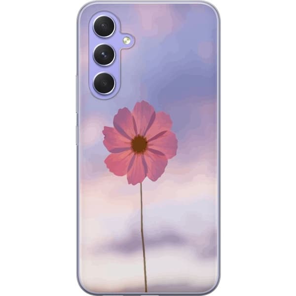 Mobilskal till Samsung Galaxy A54 med Rosa blomma