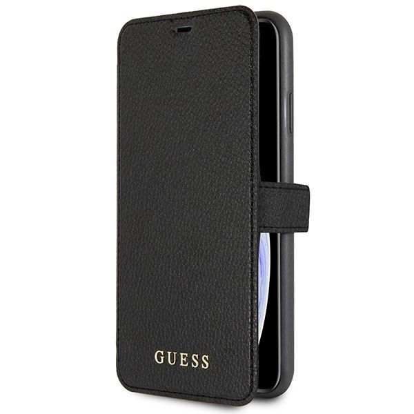 Guess iPhone XS Max Plånboksfodral - Svart
