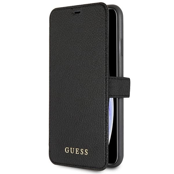 Guess iPhone XS Max Plånboksfodral - Svart Svart