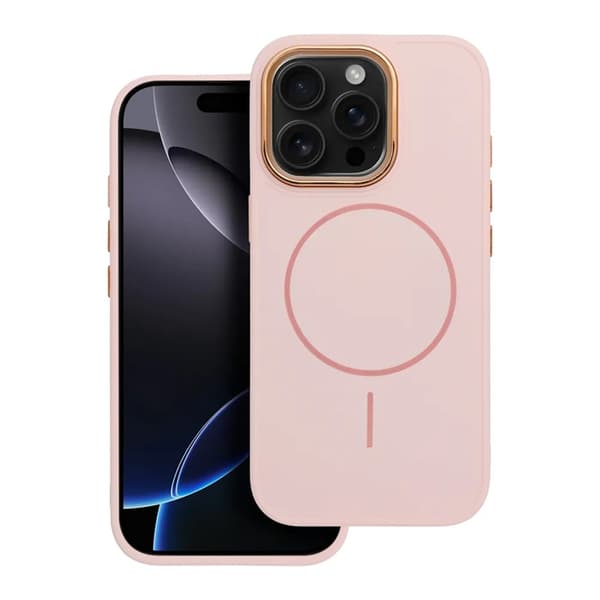 Mobilskal till iPhone 11 Magsafe Frame - Puderrosa Rosa