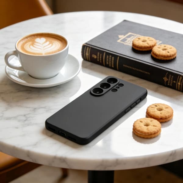 Tech-Protect Telefontaske Til Galaxy S26 Ultra Magsafe Silikone - Sort Svart