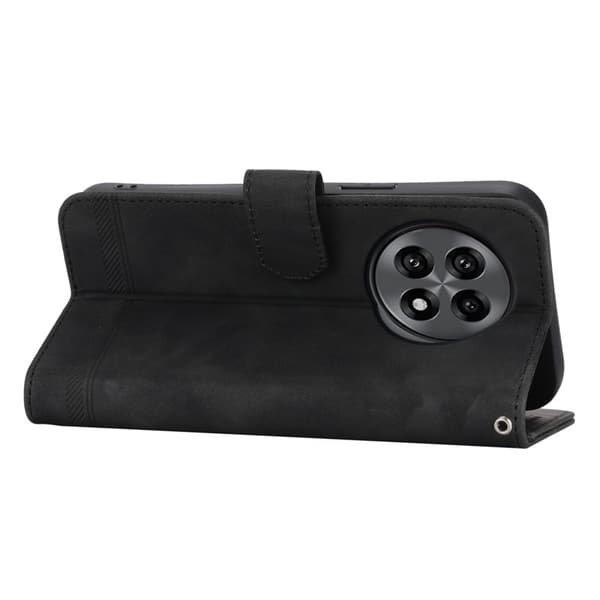 DIERFENG DF-03 för OnePlus 13R 5G Plånboksfodral Konstläder - Svart
