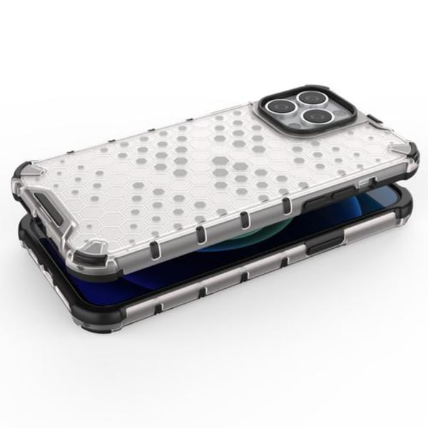 Honeycomb Armor TPU Bumper iPhone 13 Pro Max - Sininen Blue