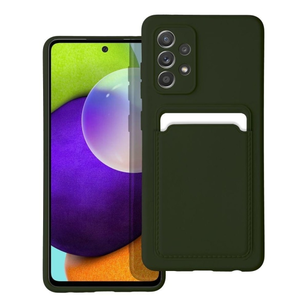 Galaxy A52s/A52 5G/A52 4G Cover Forcell Kortholder - Grøn