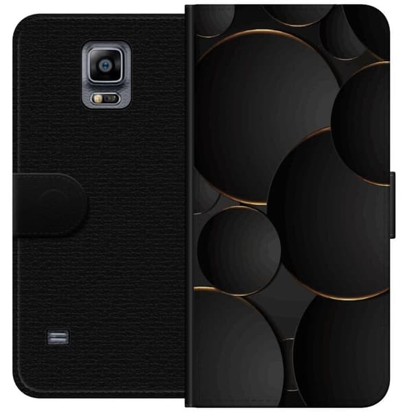Pungcover til Samsung Galaxy Note 4 med Luksuriøse Cirkler