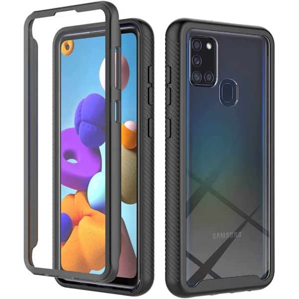 Tech-Protect Defense360 Galaxy A21s - Musta Black